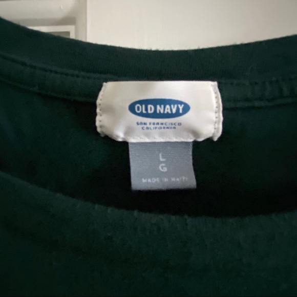 Old Navy Dark Green Long Sleeve T - Picture 3 of 3